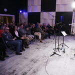 09.03.2019 Radio Kielce. Studio Gram. Kuba Kowalski Quartet w składzie Jakub Kowalski - trąbka, Ania Pawłowska - kontrabas, Przemek Stefańczyk - fortepian i Tomasz Dąbrowski - perkusja / Jarosław Kubalski / Radio Kielce