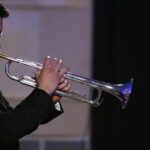 09.03.2019 Radio Kielce. Studio Gram. Kuba Kowalski Quartet w składzie Jakub Kowalski - trąbka, Ania Pawłowska - kontrabas, Przemek Stefańczyk - fortepian i Tomasz Dąbrowski - perkusja / Jarosław Kubalski / Radio Kielce