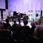 09.03.2019 Radio Kielce. Studio Gram. Kuba Kowalski Quartet w składzie Jakub Kowalski - trąbka, Ania Pawłowska - kontrabas, Przemek Stefańczyk - fortepian i Tomasz Dąbrowski - perkusja / Jarosław Kubalski / Radio Kielce