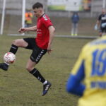 10.03.2019 Daleszyce. Piłka nożna III liga. Mecz Spartakus Daleszyce - Hutnik Kraków / Jarosław Kubalski / Radio Kielce