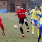 10.03.2019 Daleszyce. Piłka nożna III liga. Mecz Spartakus Daleszyce - Hutnik Kraków / Jarosław Kubalski / Radio Kielce