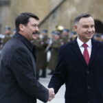 22.03.2019 Kielce. Dni Przyjaźni Polsko-Węgierskiej. Prezydenci Polski i Węgier Andrzej Duda oraz Janos Ader przyjechali do Kielc / Jarosław Kubalski / Radio Kielce