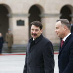 22.03.2019 Kielce. Dni Przyjaźni Polsko-Węgierskiej. Prezydenci Polski i Węgier Andrzej Duda oraz Janos Ader przyjechali do Kielc / Jarosław Kubalski / Radio Kielce