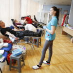 29.03.2019 Kielce. ŚUW. "SpoKREWnieni służbą" - oddawanie krwi w ramach ogólnopolskiej zbiórki krwi z okazji Narodowego Dnia Pamięci Żołnierzy Wyklętych / Jarosław Kubalski / Radio Kielce