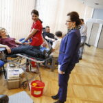 29.03.2019 Kielce. ŚUW. "SpoKREWnieni służbą" - oddawanie krwi w ramach ogólnopolskiej zbiórki krwi z okazji Narodowego Dnia Pamięci Żołnierzy Wyklętych / Jarosław Kubalski / Radio Kielce