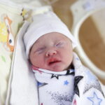 08.03.2019 Kielce. Witajcie na świecie kobiety. Świętokrzyskie Centrum Matki i Noworodka. Kornelia / Jarosław Kubalski / Radio Kielce