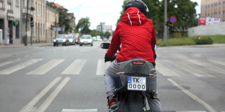 17.6.2015 Kielce. Motocyklista / Wojciech Habdas / Radio Kielce