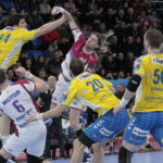 1/8 finału Ligi Mistrzów piłkarzy ręcznych: Motor Zaporoże - PGE Vive Kielce / Krzysztof Bujnowicz / Radio Kielce