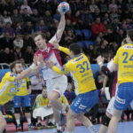 1/8 finału Ligi Mistrzów piłkarzy ręcznych: Motor Zaporoże - PGE Vive Kielce / Krzysztof Bujnowicz / Radio Kielce