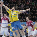 1/8 finału Ligi Mistrzów piłkarzy ręcznych: Motor Zaporoże - PGE Vive Kielce / Krzysztof Bujnowicz / Radio Kielce