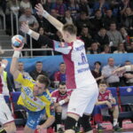 1/8 finału Ligi Mistrzów piłkarzy ręcznych: Motor Zaporoże - PGE Vive Kielce / Krzysztof Bujnowicz / Radio Kielce