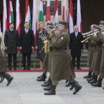 22.03.2019 Kielce. Dni Przyjaźni Polsko-Węgierskiej. Prezydenci Polski i Węgier Andrzej Duda oraz Janos Ader przyjechali do Kielc / Marzena Mąkosa / Radio Kielce