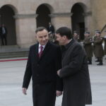 22.03.2019 Kielce. Dni Przyjaźni Polsko-Węgierskiej. Prezydenci Polski i Węgier Andrzej Duda oraz Janos Ader przyjechali do Kielc / Marzena Mąkosa / Radio Kielce