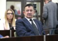 Uroczysta, pożegnalna sesja kieleckiej rady miasta w ratuszu. Podsumowanie działalności samorządu Kielc w kadencji 2014 – 2018. Na zdjęciu: Jan Gierada - Radny Rady Miasta Kielce / Marzena Mąkosa / Radio Kielce