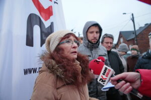 Interwencja na ulicy Nowej / Marzena Mąkosa / Radio Kielce