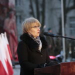 Narodowy Dzień Pamięci Żołnierzy Wyklętych. Na zdjęciu Dorota Koczwańska - Kalita - naczelnik kieleckiej delegatury Instytutu Pamięci Narodowej / Marzena Mąkosa / Radio Kielce