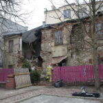 Osunięcie ściany przy ulicy Dużej / Marzena Mąkosa / Radio Kielce