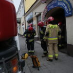 Osunięcie ściany przy ulicy Dużej / Marzena Mąkosa / Radio Kielce