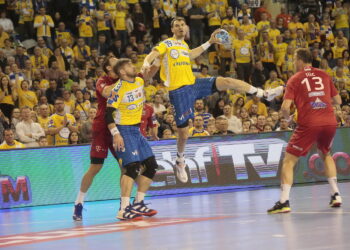 Mecz PGE VIVE Kielce - Telekom Veszprem / Marzena Mąkosa / Radio Kielce
