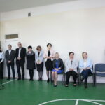 Podpisanie umowy na budowę hali sportowej przy Szkole Podstawowej im. Stefana Żeromskiego w Chmielniku przy ulicy Szkolnej 7 / Marzena Mąkosa / Radio Kielce