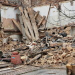 Rozbiórka budynku przy ulicy Dużej / Marzena Mąkosa / Radio Kielce