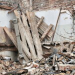 Rozbiórka budynku przy ulicy Dużej / Marzena Mąkosa / Radio Kielce