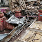 Rozbiórka budynku przy ulicy Dużej / Marzena Mąkosa / Radio Kielce