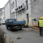 Rozbiórka budynku przy ulicy Dużej / Marzena Mąkosa / Radio Kielce