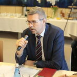 Wojewódzka Rada Dialogu Społecznego. Na zdjęciu: Bogdan Wenta - prezydent Kielc / Marzena Mąkosa / Radio Kielce