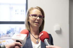 Dr hab. Monika Szpringer, prof. UJK - Prorektor do Spraw Studenckich i Kształcenia / Marzena Mąkosa / Radio Kielce