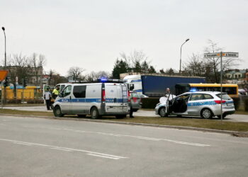 Wypadek na ulicy Tarnowskiej / Marzena Mąkosa / Radio Kielce