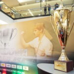 Pokaz tricków bilardowych mistrza świata Bogdana Wołkowskiego / Marzena Mąkosa / Radio Kielce