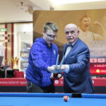 Pokaz tricków bilardowych mistrza świata Bogdana Wołkowskiego / Marzena Mąkosa / Radio Kielce