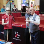 Pokaz tricków bilardowych mistrza świata Bogdana Wołkowskiego / Marzena Mąkosa / Radio Kielce