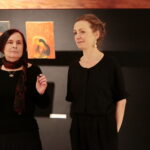 Wystawa Pauliny Kraszewskiej "Cisza ikony" w Galerii Współczesnej Sztuki Sakralnej / Marzena Mąkosa / Radio Kielce