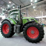 25. Międzynarodowe Targi Techniki Rolniczej AGROTECH, którym towarzyszy 19. Wystawa LAS-EXPO. Ciągnik FENDT 516 / Marzena Mąkosa / Radio Kielce
