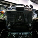 25. Międzynarodowe Targi Techniki Rolniczej AGROTECH, którym towarzyszy 19. Wystawa LAS-EXPO. Ciągnik DEUTZ-FAHR 9340TTV WARRIOR / Marzena Mąkosa / Radio Kielce