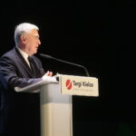 Kielce. Uroczyste rozpoczęcie 25. Międzynarodowych Targów Techniki Rolniczej AGROTECH, którym towarzyszy 19. Wystawa LAS-EXPO. Na zdjęciu: Andrzej Bętkowski, marszałek województwa świętokrzyskiego / Marzena Mąkosa / Radio Kielce