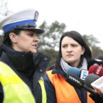 Przejazd kolejowo-drogowy na ulicy Chorzowskiej, działania profilaktyczne PLK "Szlaban na ryzyko" / Marzena Mąkosa / Radio Kielce