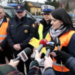 Przejazd kolejowo-drogowy na ulicy Chorzowskiej, działania profilaktyczne PLK "Szlaban na ryzyko" / Marzena Mąkosa / Radio Kielce