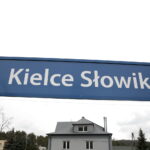 Przejazd kolejowo-drogowy na ulicy Chorzowskiej, działania profilaktyczne PLK "Szlaban na ryzyko". Kielce Słowik  / Marzena Mąkosa / Radio Kielce