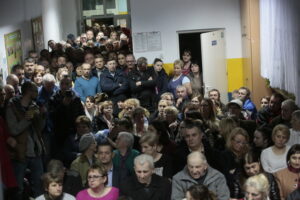 Protest mieszkańców / Marzena Mąkosa / Radio Kielce