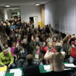 Protest mieszkańców / Marzena Mąkosa / Radio Kielce