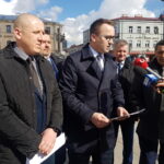 Konferencja prasowa posła Michała Cieślaka / Marzena Mąkosa / Radio Kielce