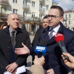 Konferencja prasowa posła Michała Cieślaka / Marzena Mąkosa / Radio Kielce