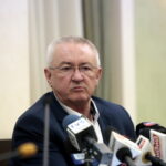 Konferencja prasowa prezydenta Kielc. Leszek Papaj - Pełnomocnik Prezydenta ds. Kontroli i Reorganizacji Urzędu Miasta Kielce. Leszek Papaj - Pełnomocnik Prezydenta ds. Kontroli i Reorganizacji Urzędu Miasta Kielce / Marzena Mąkosa / Radio Kielce