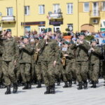 Przysięga żołnierzy 10. Świętokrzyskiej Brygady Obrony Terytorialnej / Marzena Mąkosa / Radio Kielce