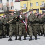 Przysięga żołnierzy 10. Świętokrzyskiej Brygady Obrony Terytorialnej / Marzena Mąkosa / Radio Kielce