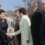 Przysięga żołnierzy 10. Świętokrzyskiej Brygady Obrony Terytorialnej. Wicepremier Beata Szydło / Marzena Mąkosa / Radio Kielce