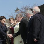 Przysięga żołnierzy 10. Świętokrzyskiej Brygady Obrony Terytorialnej. Wicepremier Beata Szydło / Marzena Mąkosa / Radio Kielce